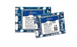 Dual-network port 4G wireless router module