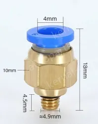 Pneumatic joints PC4-M5