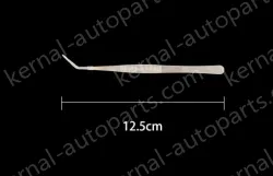 Stainless steel tweezers Curved tip (thick) 12.5cm