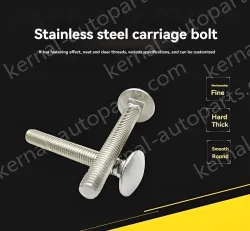 Big head carriage bolt M6*80