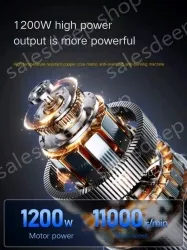 Industrial 850W rear switch metal cutting and grinding