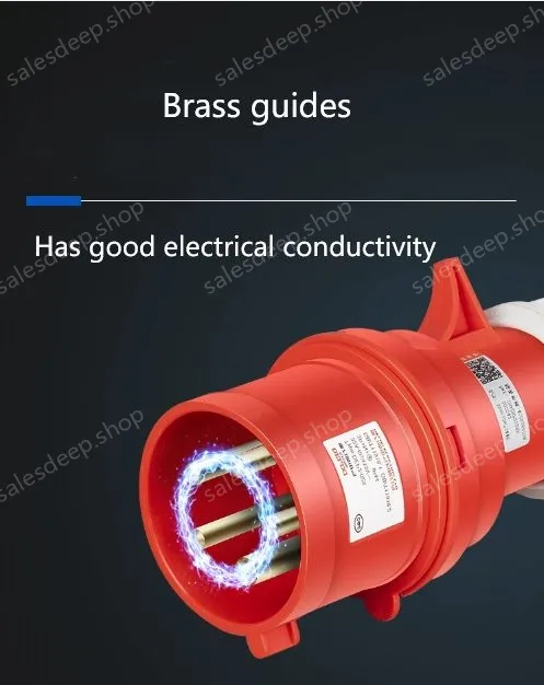 3 pole 32A receptacle