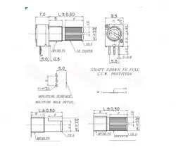 PWM DC motor governor DC2.2-12V speed regulation module