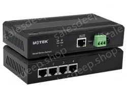 UOTEK UT-6804 10/100M to 4 Ports RS-232/485/422 Serial Device Server