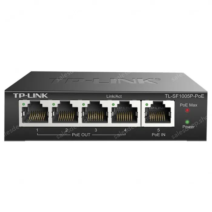5 x 10/100M adaptive RJ45 ports Ethernet PoE switches
