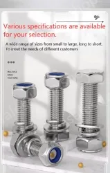 Combination Nut Set Locking M14*80-1 Sets