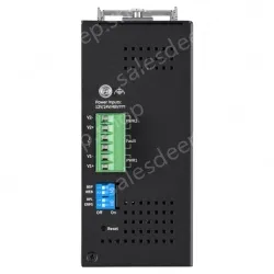 Layer 2 management of ring network industrial boost PoE switches