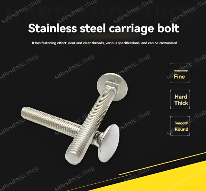 Big head carriage bolt M8*40